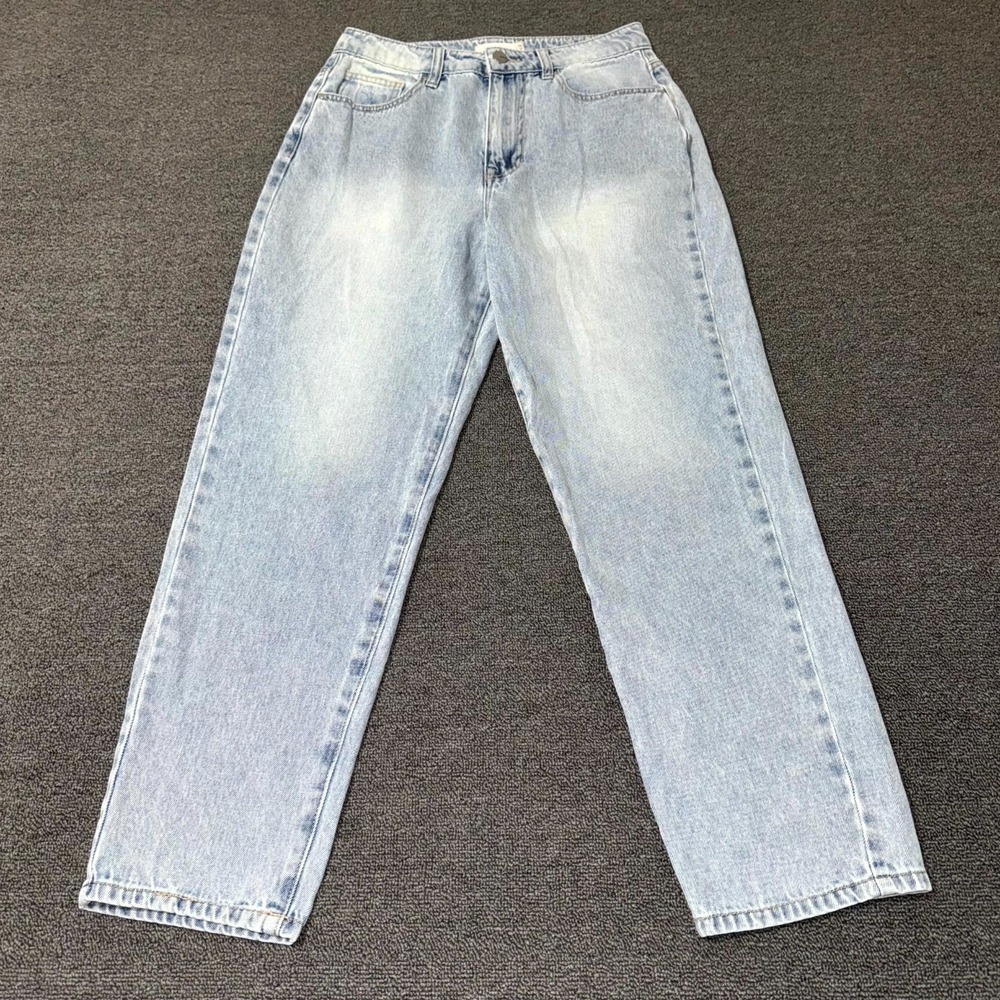Tgla Jeans Women's 26 Blue Denim Light Wash High Rise Straight Leg Casual Wear